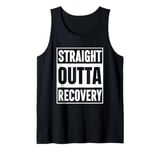 Mens Embrace the Comeback: Straight Outta Recovery Tank Top