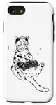 iPhone SE (2020) / 7 / 8 Retro Gaming Cat Headphones Controller Funny Cat Gamer Case