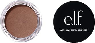 e.l.f. Luminous Putty Bronzer, Lightweight Putty-to-Powder Bronzer For A Radian