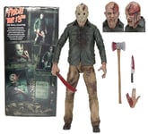 NECA 1/4 Jason Voorhees Friday The 13th Part 4 Final 17'' Action Figure Model