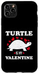 iPhone 11 Pro Max Funny Turtles Valentines Day Lovers For Who Love Her Turtle Case