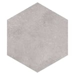 Carrelage sol / mur hexagonal effet béton gris RIFT HEXAGONO CEMENTO