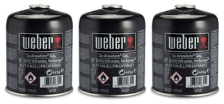 Weber Gas Canister 1.8kg - Pack Of 3