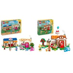 LEGO Animal Crossing Boutique Nook et Maison de Rosie, Jouet de Construction Créatif pour Enfants & Animal Crossing Marie en Visite, Jouet de Construction Créatif pour Enfants, 2 Minifigurines