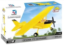 COBI - Jeu de construction – 160 pcs - CESSNA 172 Skyhawk jaune - 1/48 - COB2...