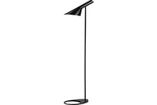 B·LED BARCELONA LED BarcelonaLED Lampe sur pied design moderne en métal nordique noir avec culot E27 avec tête réglable Interrupteur sur pied pour sol, salon, chambre à coucher, studio