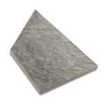 Bricmate Granitkeramik Quartzit Grey 296x598 (mm) Inner Corner Right