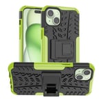 Apple iPhone 15 Plus Heavy Duty Case Green