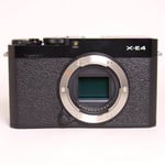 Fujifilm Used X-E4 Mirrorless Digital Camera Body Black