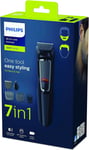 Philips 7-in-1 All-In-One Trimmer, Series 3000 Grooming Kit for Beard & Hair...