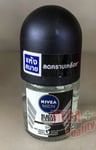 Nivea Invisible MEN Black and Bright Clear Roll On Deodorant Antiperspirant 12ML