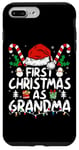 iPhone 7 Plus/8 Plus First Christmas As Grandma Family Matching New Grandmother Case