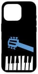 Coque pour iPhone 16 Pro Guitare et piano