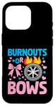 Coque pour iPhone 16 Pro Burnouts Or Bows Sexe Reveal Future Parent Dad Mom