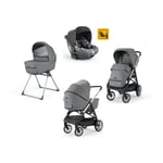 INGLESINA - Poussette Système Quattro Aptica/Darwin - Kensington Grey/Litio Black