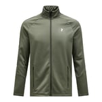 Peak Performance Rider Zip Jakke Herre Grønn XL