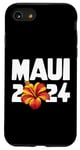 Coque pour iPhone SE (2020) / 7 / 8 Maui 2024 Hawaii Souvenirs et cadeaux de voyage