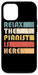 iPhone 12/12 Pro Relax The Pianist Is Here Piano Funny Musician Case