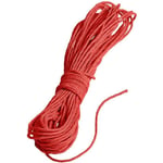 Nordisk Dyneema Guy Line - 1,2 mm - Rouge - 10 m - Tendeur de tente ultra fin - 10 m - 10 m - Couleur Bossa Nova