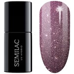 Semilac Vernis à ongles gels semi-permanents UV 331 Blink Pink 7ml