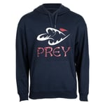 Prey Hoodie Navy Blue L Genser laget av 100% bomull