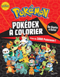 Pokémon - Pokédex de Kanto à Galar à colorier (Jeunesse)