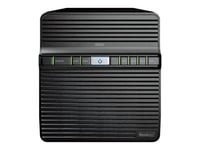 Synology Disk Station DS423 - Serveur NAS - 4 Baies - SATA 6Gb/s - RAID JBOD, RAID 0, 1, 5, 6, 10 - RAM 2 Go - Gigabit Ethernet - iSCSI support