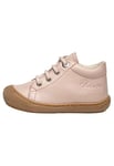 Naturino Chaussures Premiers Pas en Cuir, Rose poudré 28