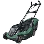 Bosch Home and Garden Lawnmower AdvancedRotak 750 (1700 W, Cutting Width: 44 cm, Lawns up to 650 m², Height of cut: 25-80 mm, Weight: 16 kg, in Carton Packaging)