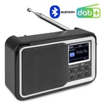 CHOICE Anzio DAB+ Digital Radio Portable Bluetooth Speaker, FM Alarm, Clock