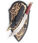 Le Seigneur des Anneaux Poignard Aragorn Dague + Plaque Couteau Dague Swordspirit