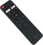 Htr-U28 Telecommande À Remplacement Vocal --Fit Pour Kogan/Haier Smart Tv Telecommande Htru28 Htr-U28 Kaled32Rh9000Sua H50S6Ug H55S6Ug H65S6Ug Kaled58Ru9210Sub