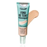 Glam'Up Paris - Fond de Teint Magique - Perfecteur de Teint - S’adapte à la Couleur de votre Peau - 20 ml - N°1 Nude