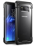 SUPCASE Unicorn Beetle Series Premium Hybrid Protective Clear Case for Samsung Galaxy S8 (2017 Release), Frost/Black