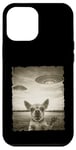 Coque pour iPhone 12 Pro Max Chihuahua Chien Selfie Vieux Téléphone Photo Drôle Observation OVNI