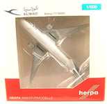 Herpa- Kuwait Airways Boeing 777-300ER-new colors-9K-AOC Vehicule Miniature, 530750