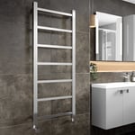 Hudson Reed Eton Heated Towel Rail 1200mm H x 450mm W - Chrome