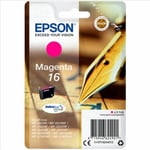 Genuine Epson 16 Magenta T1623 Ink Cartridge for WorkForce WF-2010W WF-2510WF