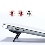 2pcs Laptop Cooling Feet Stand Notebook Macbook Heat Reduction Pad Holder Uk