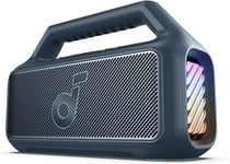 Enceinte Bluetooth Puissante Boom 2, Son De 80 W Avec Caisson De Basse Et Bassup 2.0, 24H, Ipx7, Usb-C, Bluetooth 5.3, Enceinte Bluetooth Puissante, Le Camping, La Plage Et Le Jardin [Q84]