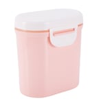 Portable Milk Powder Sealing Storage Box Microweave Freezer Tool (Pink L)