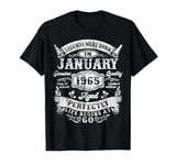 Legends Were Born in January 1965 Vintage 60th Birthday Men T-Shirt