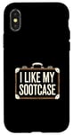 Coque pour iPhone X/XS J'aime ma valise Trump Viral Internet Humor Barron