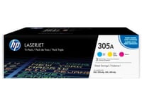 HP Toner 305A CYM Tri-Pack M351 M451 M375 M475