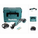 Djr 183 G1J Scie sabre sans fil 18 v + 1x Batterie 6,0 Ah + Coffret Makpac - sans chargeur - Makita