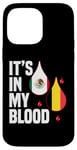 iPhone 14 Pro Max IT'S IN MY BLOOD / EN MI SANGRE - MEXICO AND BELGIUM PRIDE Case