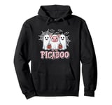 Funny Farm Halloween Shirt Cute Pig Ghost Picaboo Pumpkin Pullover Hoodie