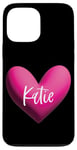 Coque pour iPhone 13 Pro Max Katie Rose Nom Cœur Love Femme Fille Amie Kate