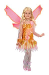 Ciao- Stella Tynix Winx Club Costume déguisement Fille (Taille Ans), Girls, 11237.4-6, Orange, Pink, 4-6 Years