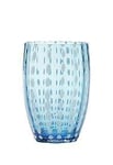 ZAFFERANO Perle 6 Verres Tumbler Bleu-Vert